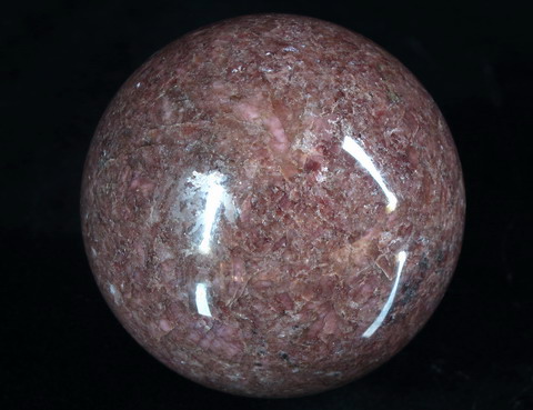Rhodonite  Sphere  helps you find your inner gifts 3704